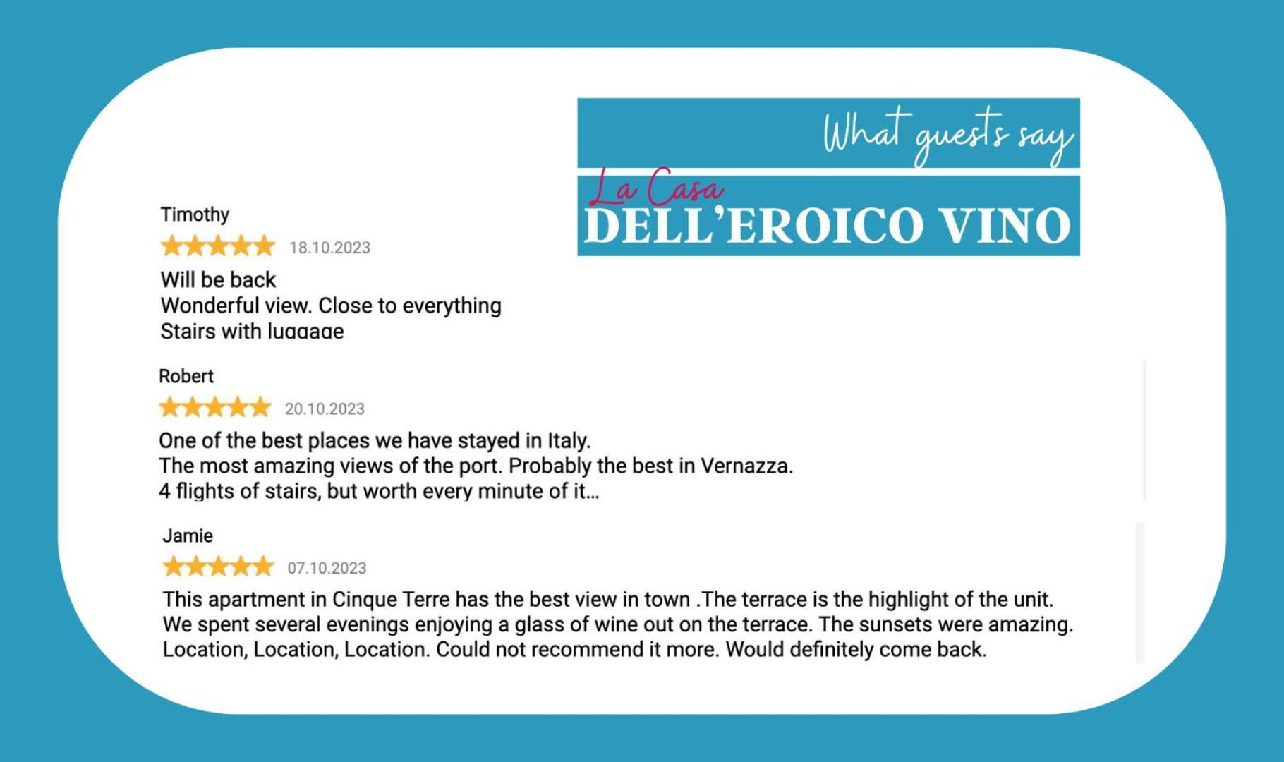 ヴェルナッツァ La Casa Di Eroico Vinoアパートホテル エクステリア 写真